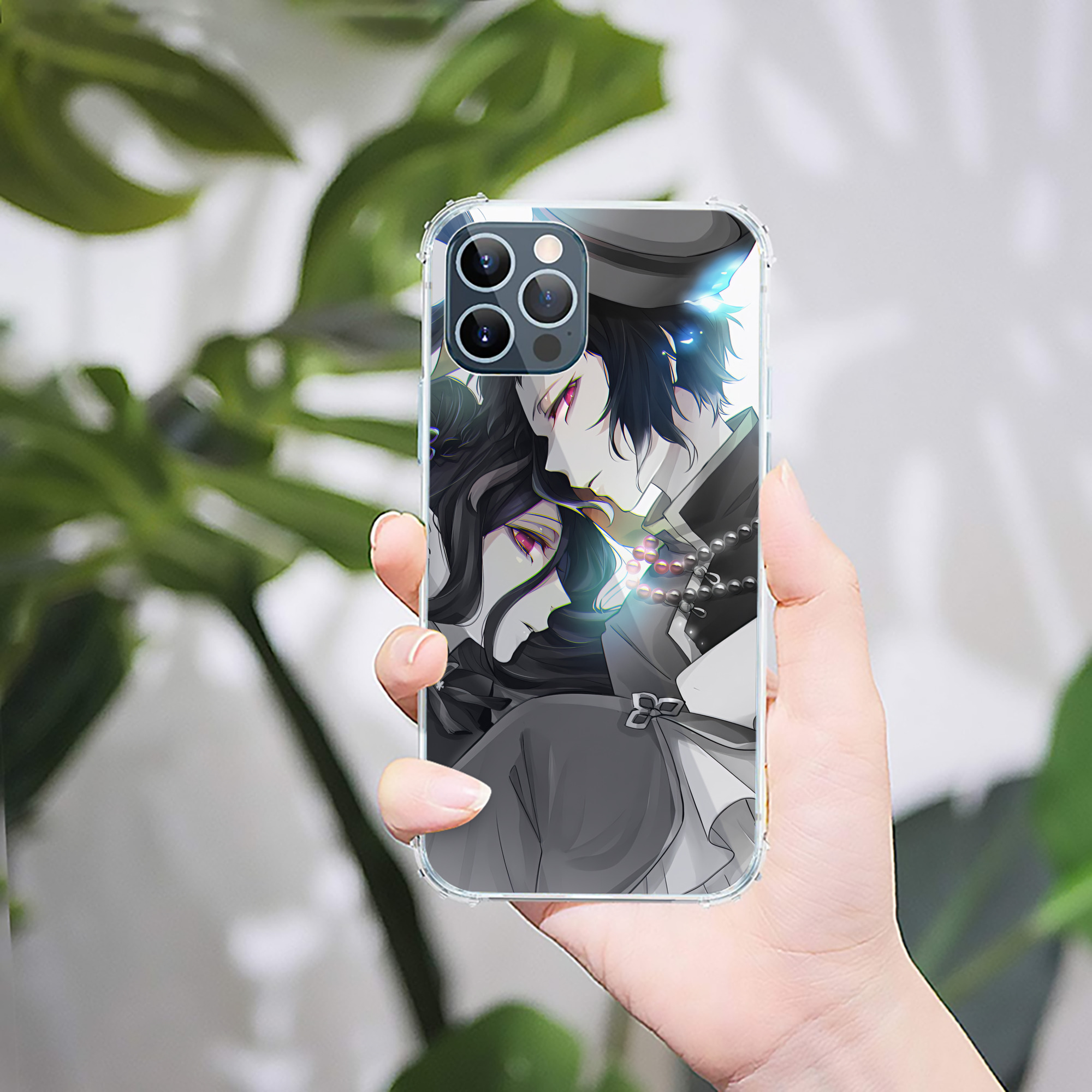 （画像用） 文豪ストレイドッグス Bungo Stray Dogs 【iPhone 12シリーズ対応】透明スマホケース（クリアソフトケース）